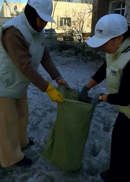 Әлия музейінің ұжымы мекеме аумағында тазалық жұмыстарын жүргізді